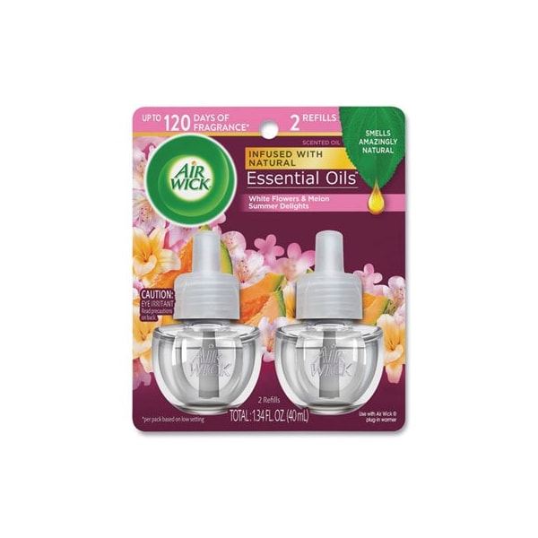 Reckitbenc Air Wick, Life Scents Scented Oil Refills, Summer Delights, 0.67 Oz, 2PK 91112PK - main